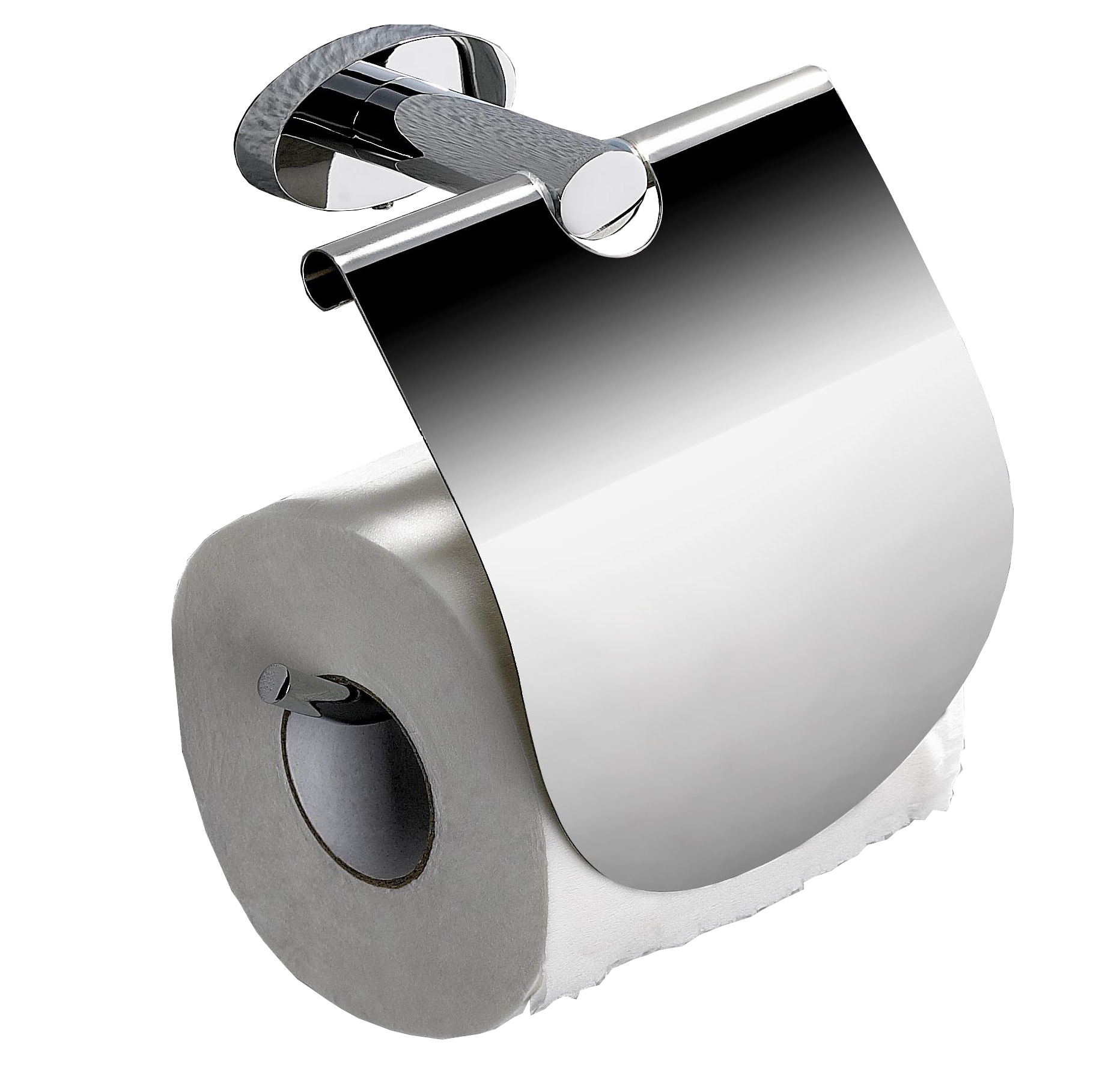 Toilettenpapierhalter RONDOLUX (mit Deckel)