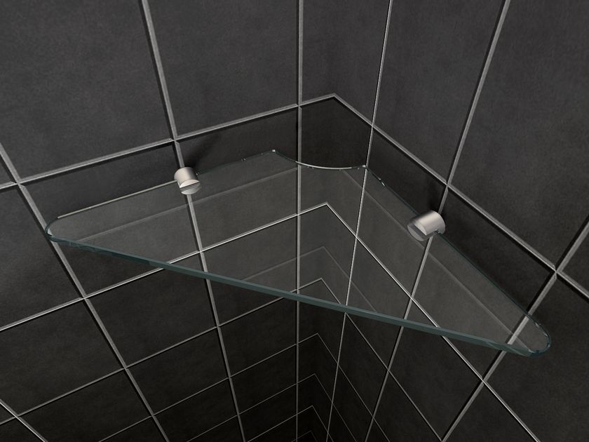 Glas-Wandregal für Duschkabinen / Duschtrennwände