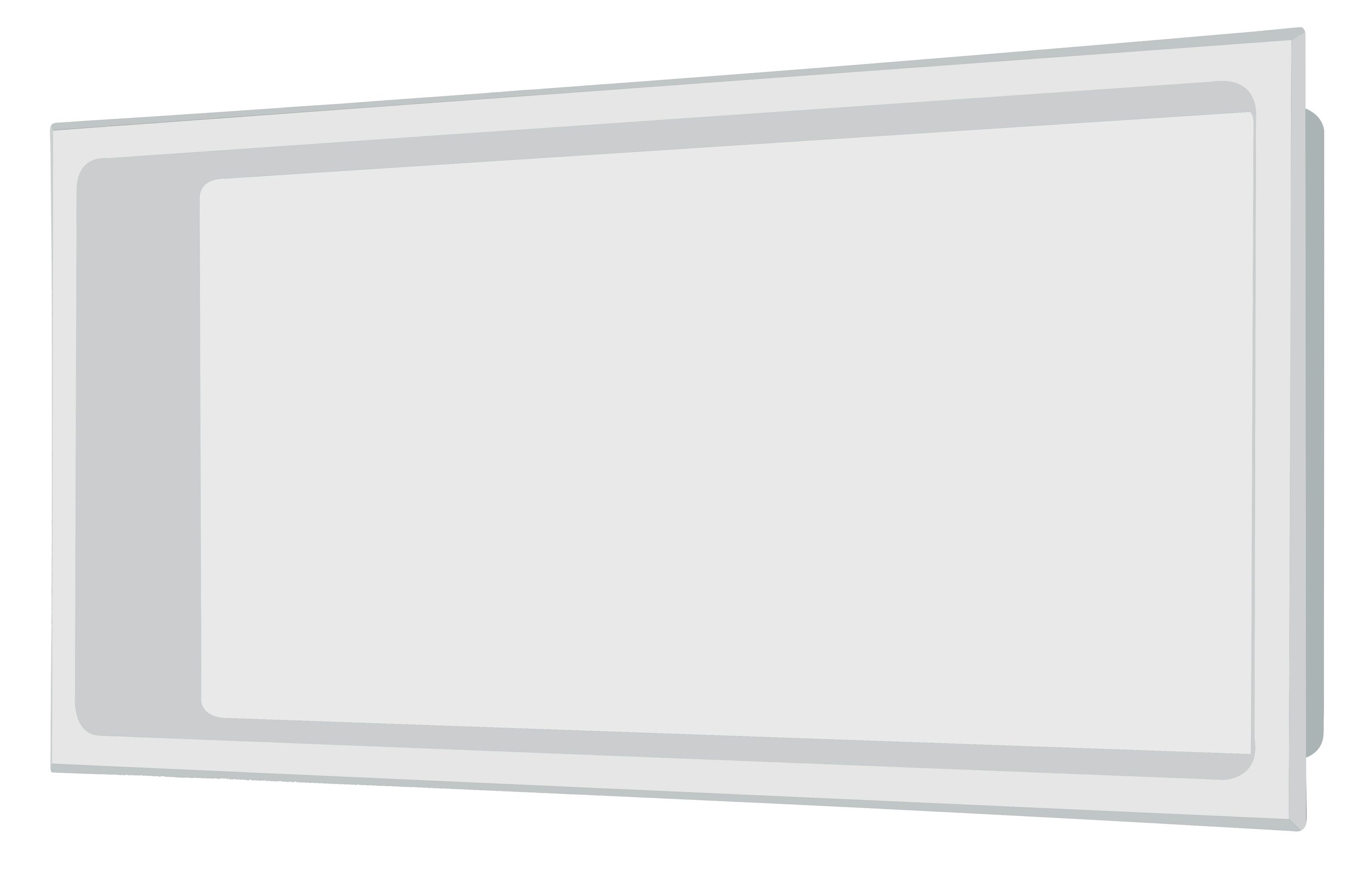 Edelstahl Wandnische in 30 x 60 cm